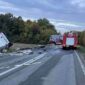 Obustavljen saobraćaj: Sudar kamiona i vozila brze pošte na obilaznici oko Bijeljine