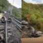 (VIDEO) Voz iskočio iz šina kod Rijeke, 11 vagona završilo u provaliji